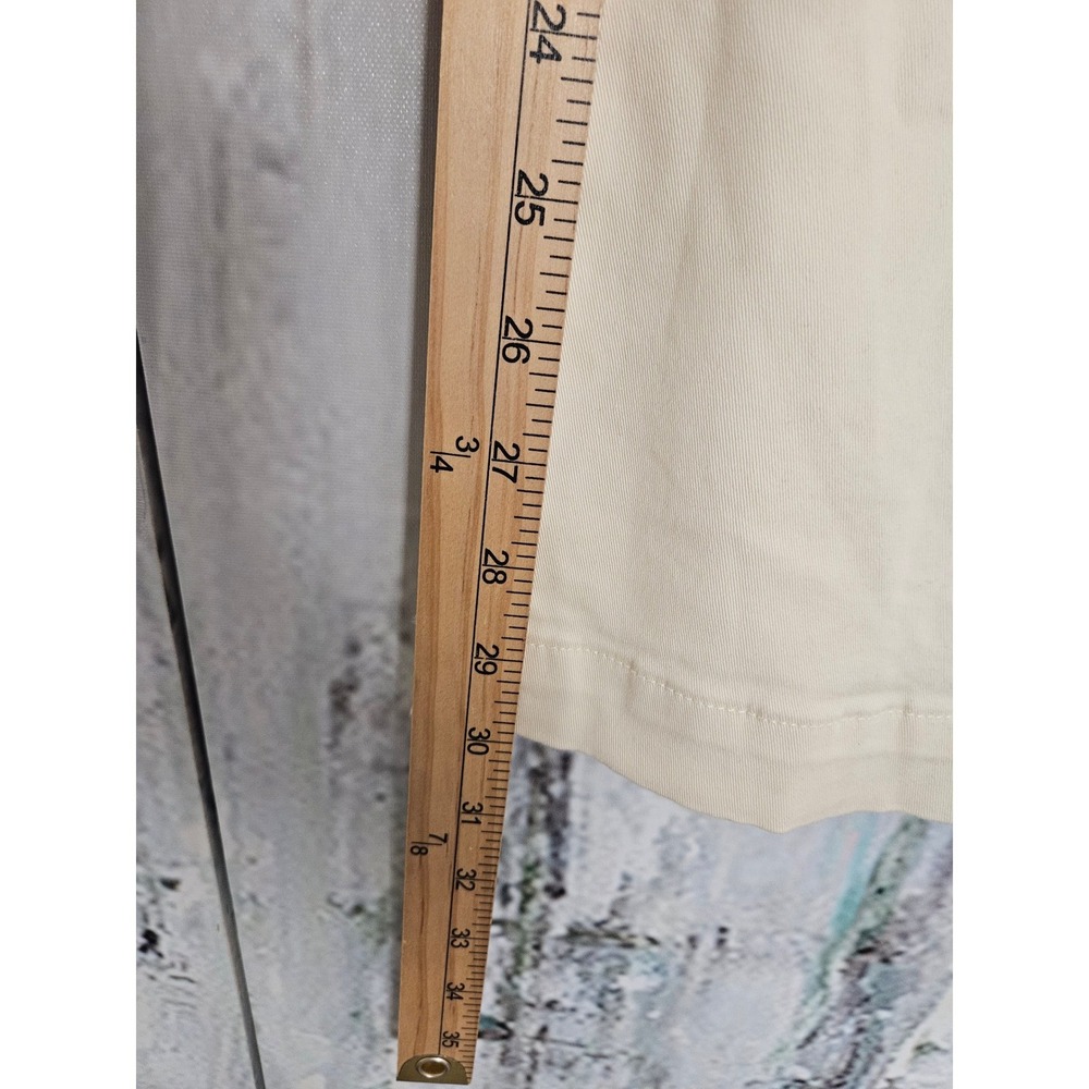 NWT Democracy Wide Leg Pants 8 Cream Ab solution Skyrise High Rise Luxe Touch - Picture 6 of 10